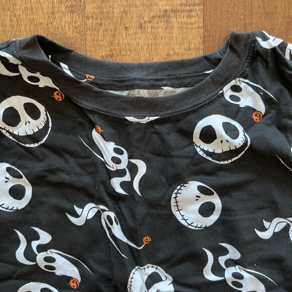 Disney Tim Burton's The Nightmare Before Christmas Men's Black Shirt, Size 2X - Picture 3 of 8